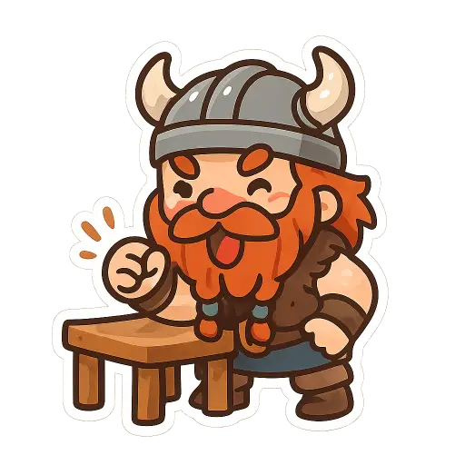 Viking with table